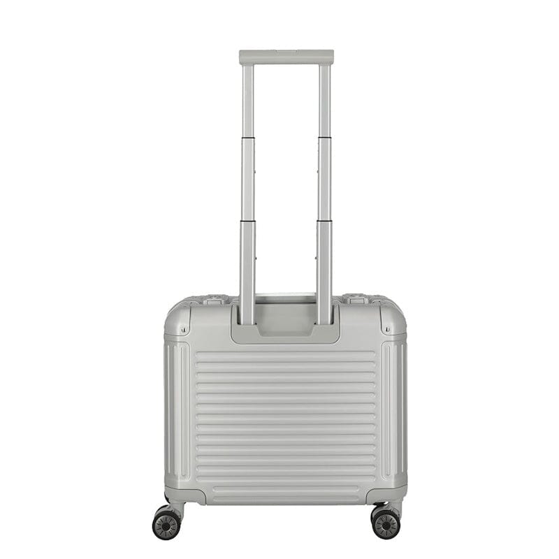 Travelite Next 4W Business Trolley Aluminium Silver