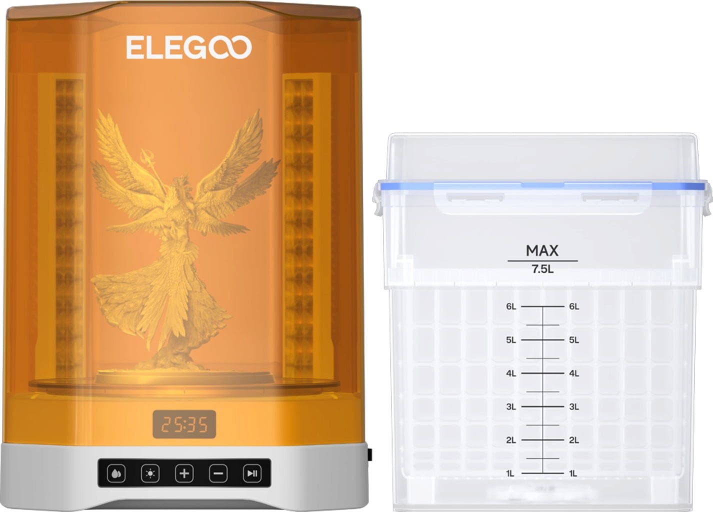 Elegoo  Mercury Plus V3.0    Die perfekte Lösung für die Nachbearbeitung deiner Resin Drucke