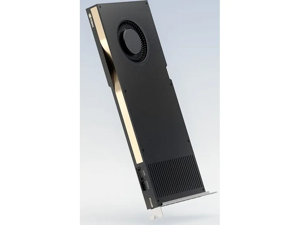 NVIDIA RTX A4000 - grafikkort - RTX A4000 - 16 GB GDDR6 - PCIe 4.0 x16 - 4 x DisplayPort