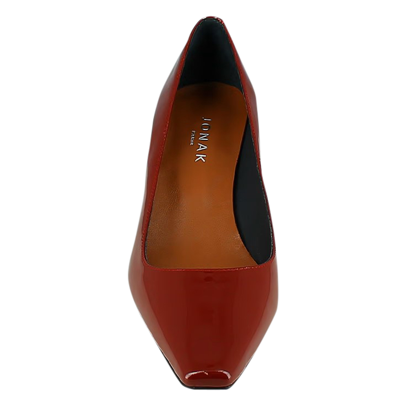 DULINA - Escarpins en cuir vernis| Rouge