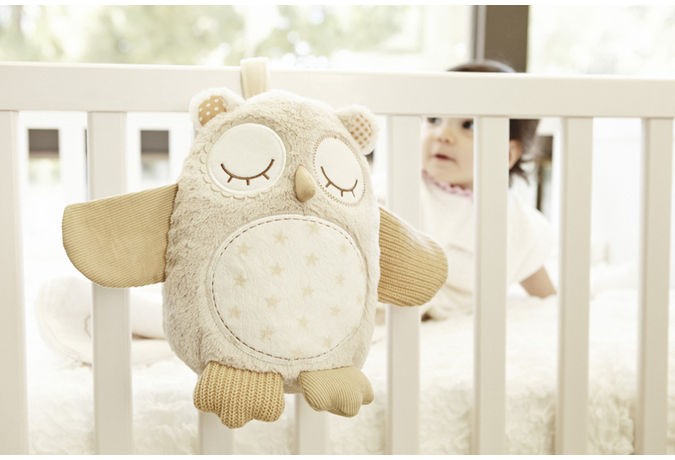 Cloud B - Nighty Night Owl - Uglebamse med sensor og sovelyde