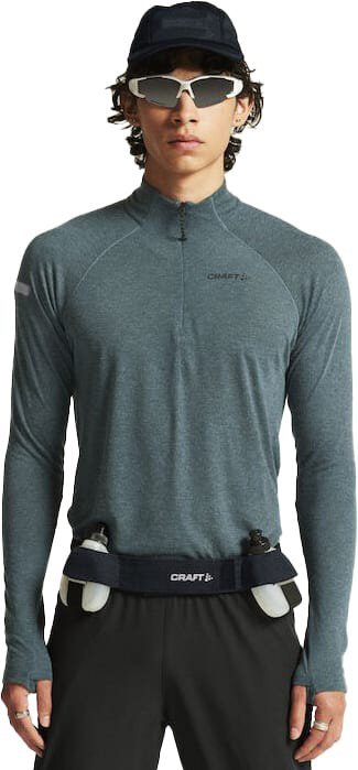 ADV Subz Wool Ls Tee 3 Herre Alfa Melange