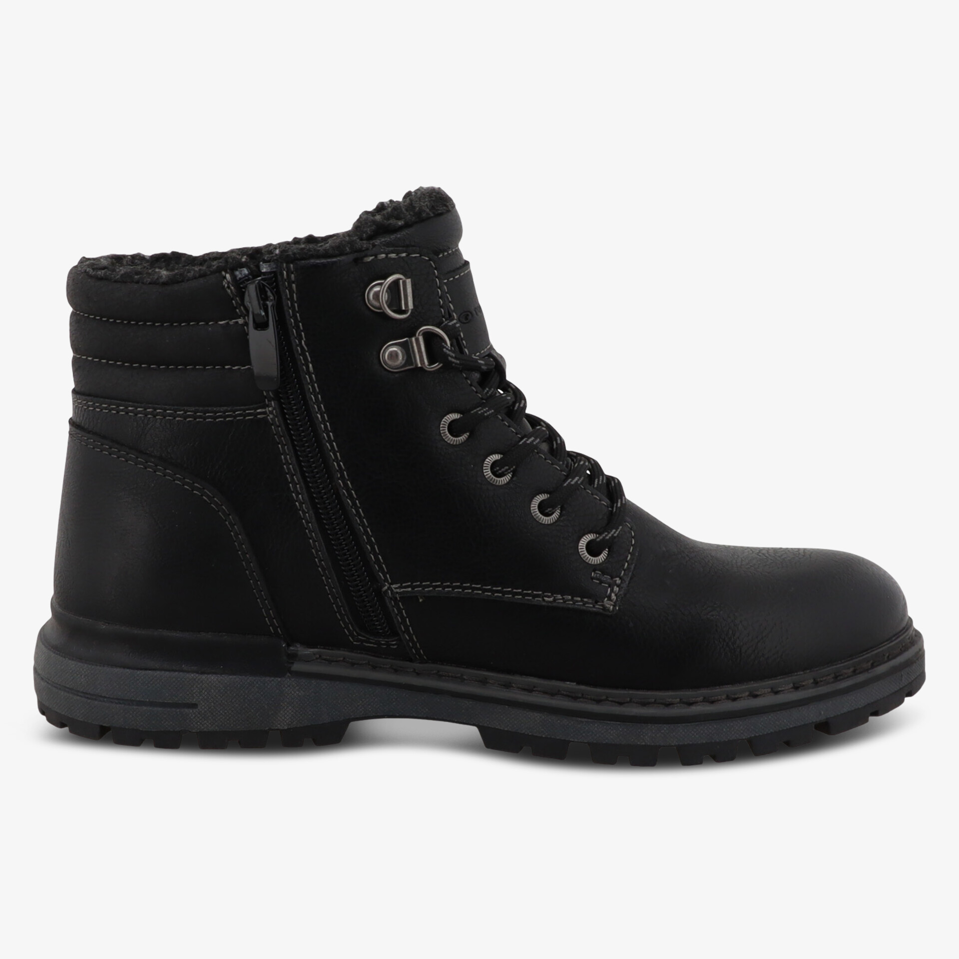 TOM TAILOR Herren Schnürboots schwarz