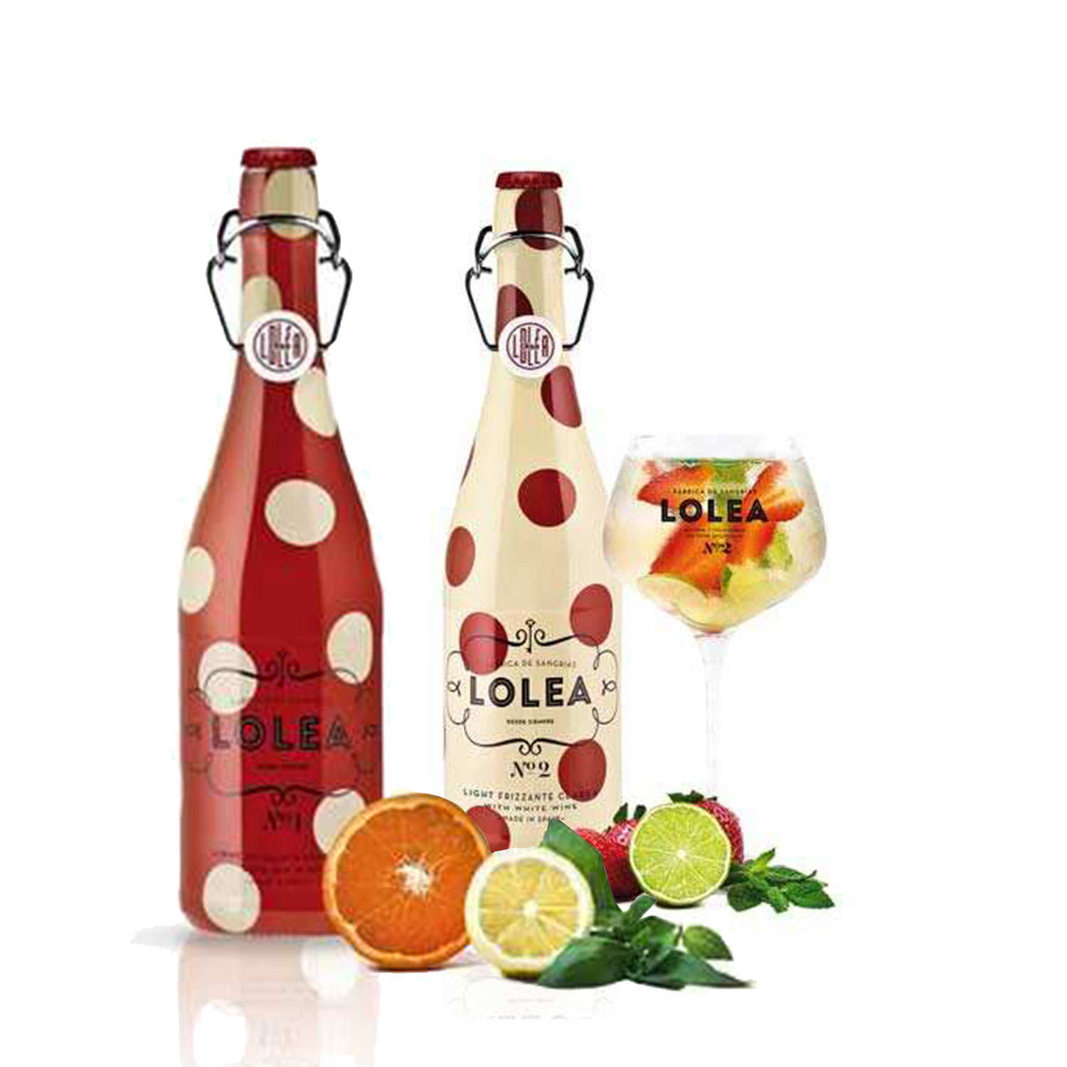 Lot dégustation de 2 bouteilles de Sangria Lolea