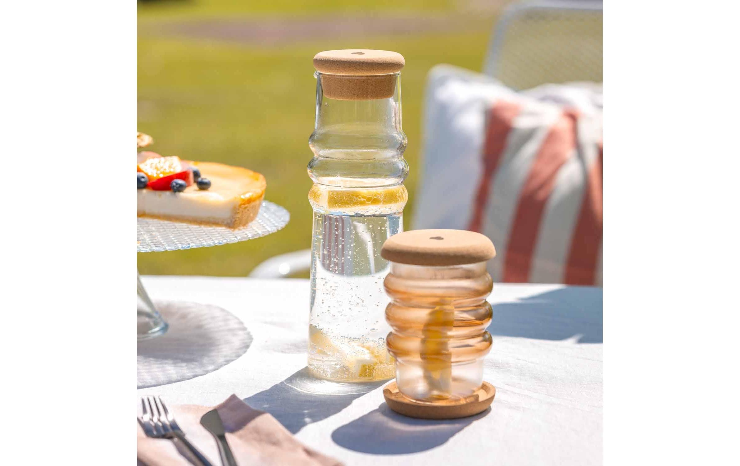 Karaffe Sole 0.9 l, TransparentWasserkaraffe