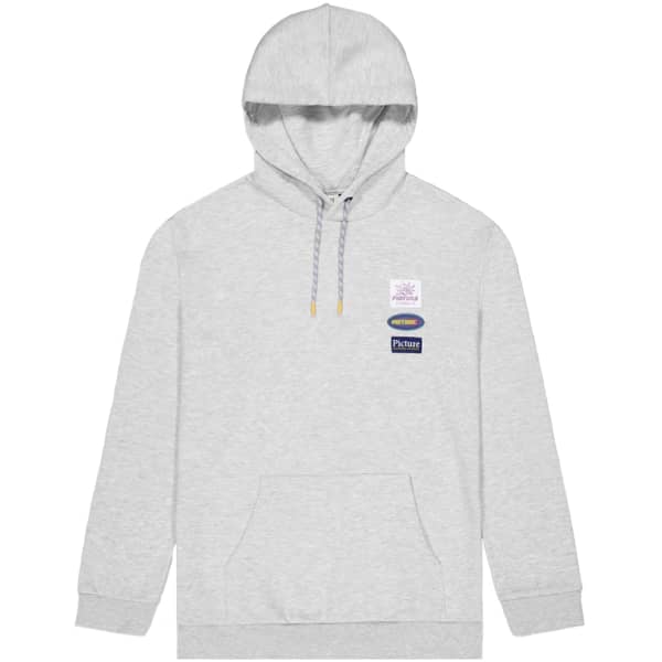 Sweatshirt PICTURE DEWATTO HOODIE GREY MELANGE