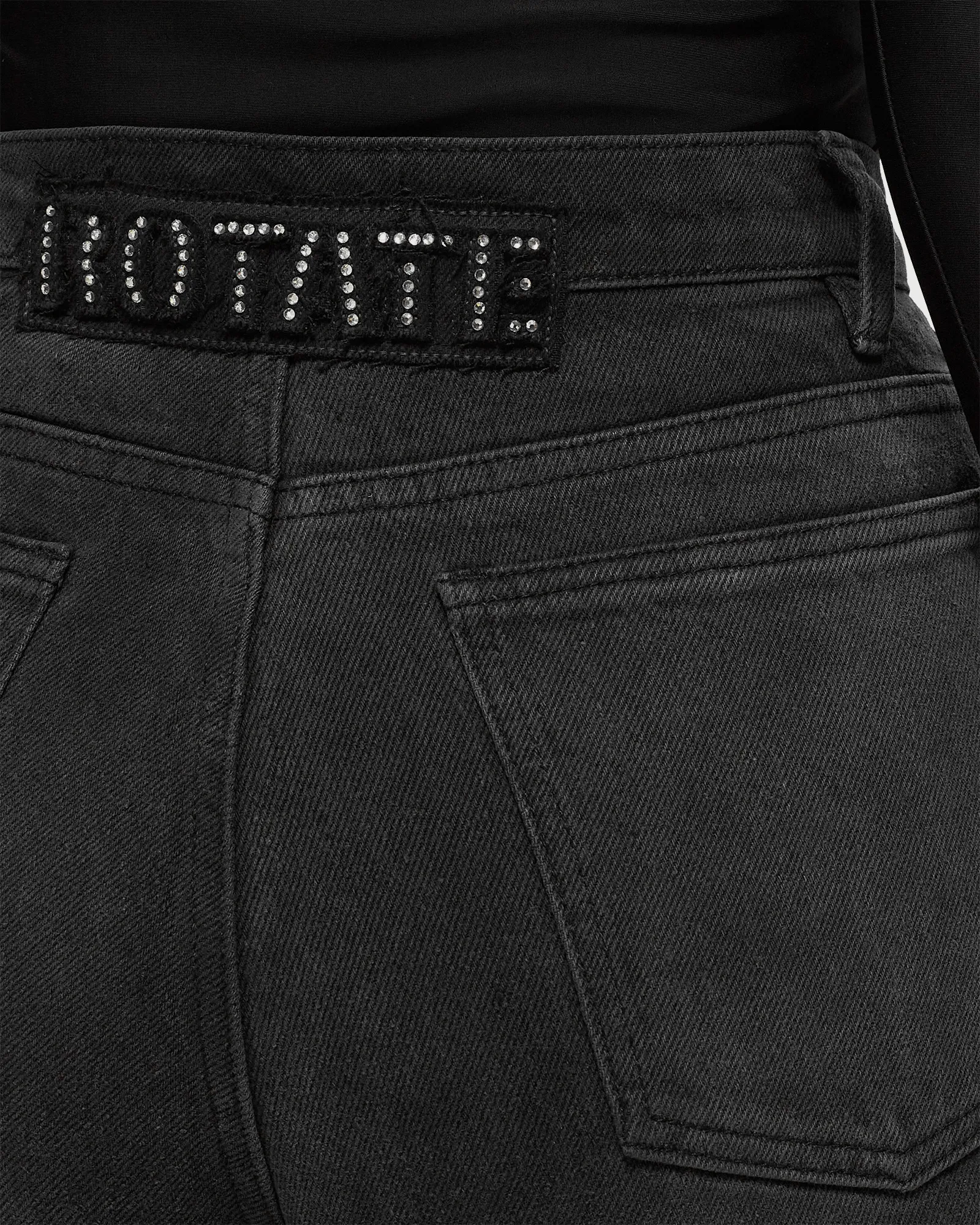 ROTATE Birger Christensen Twill High Rise Pants
