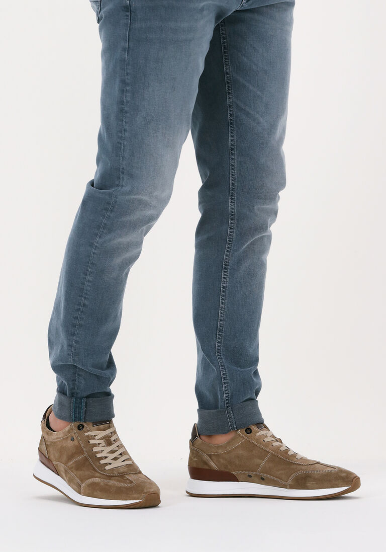 VAN BOMMEL bruine van bommel lage sneakers sbm-10015
