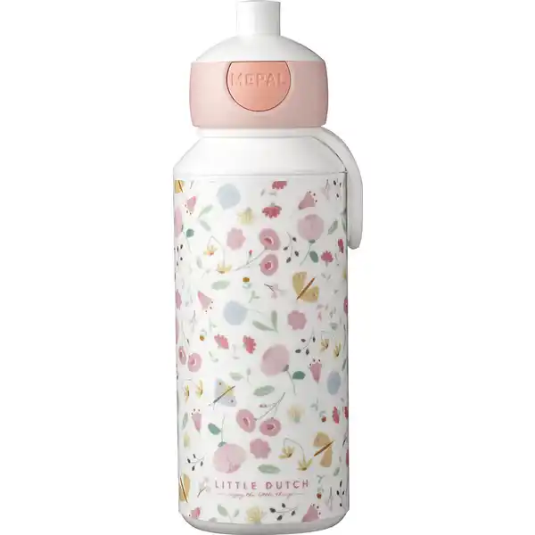 Pop-up Trinkflasche Campus Flowers & Butterflies, 400 ml