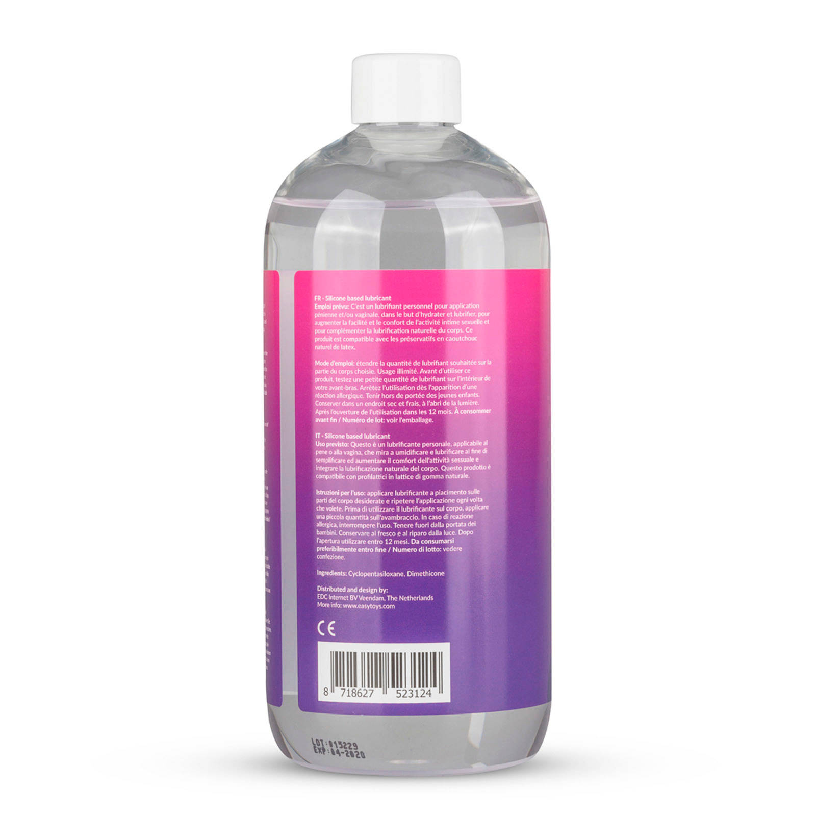 EasyGlide Siliconen Glijmiddel - 500 ml