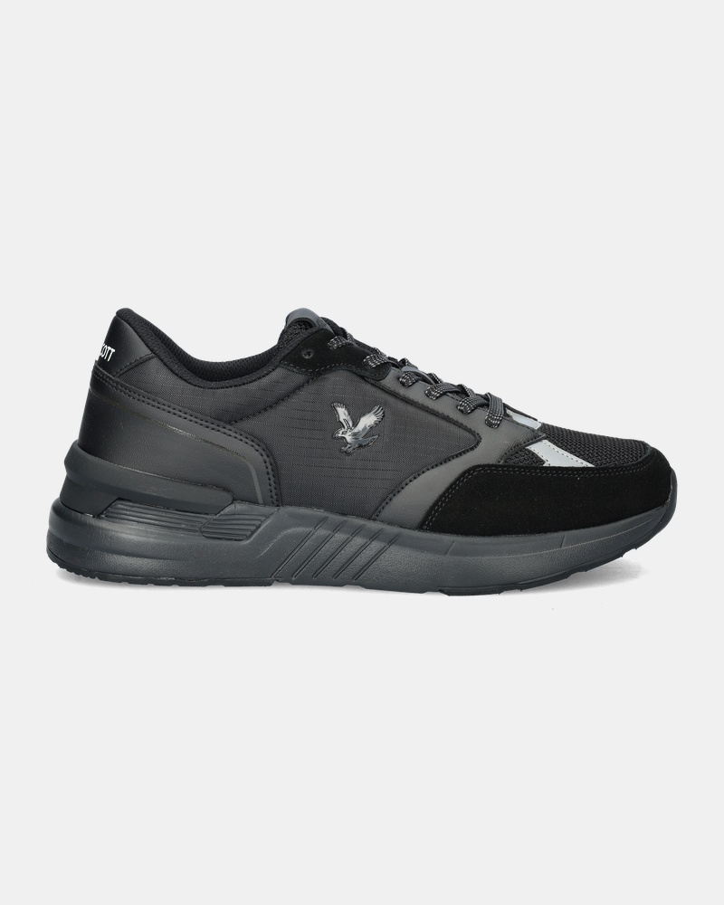 Lyle & Scott Bennachie Lage sneakers  - zwart