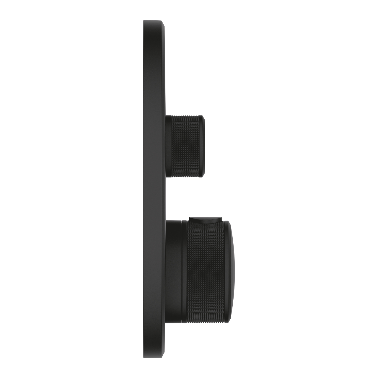 Grohe Grohtherm SmartControl thermostaat met 2-weg omstelling rond phantom black - zwart mat