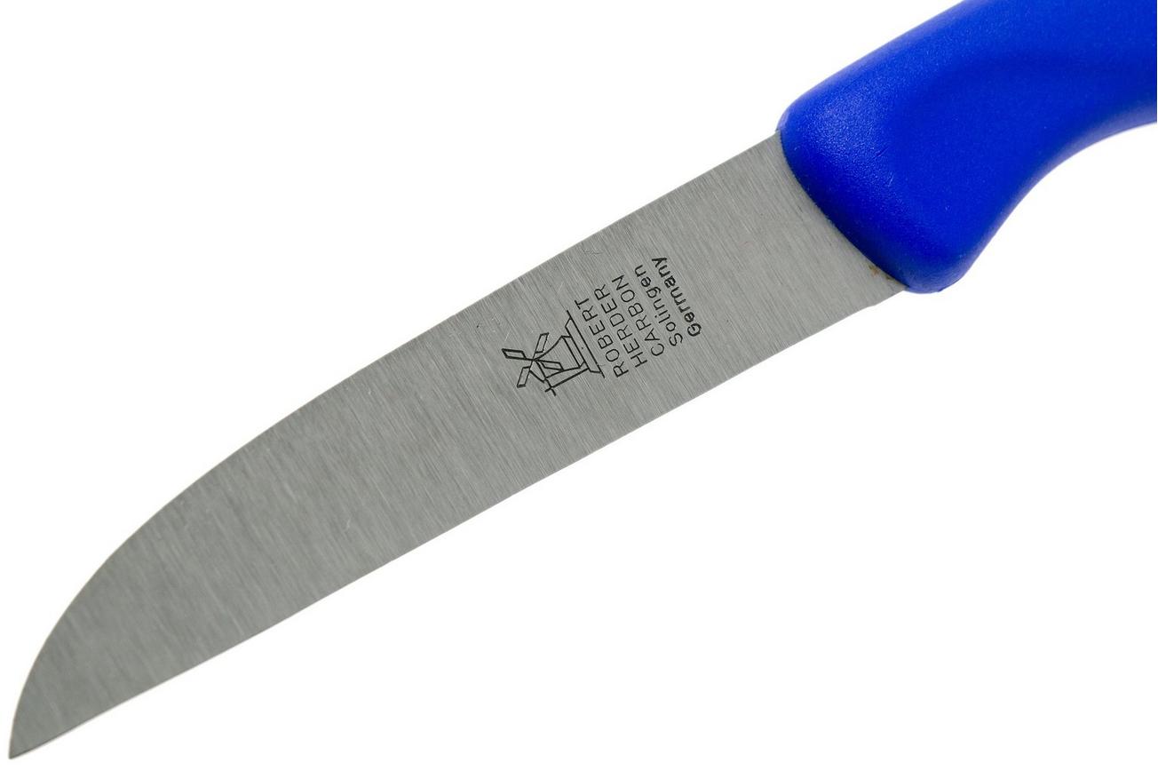 Robert Herder straight classic schilmes carbon, blauw, 8,5 cm