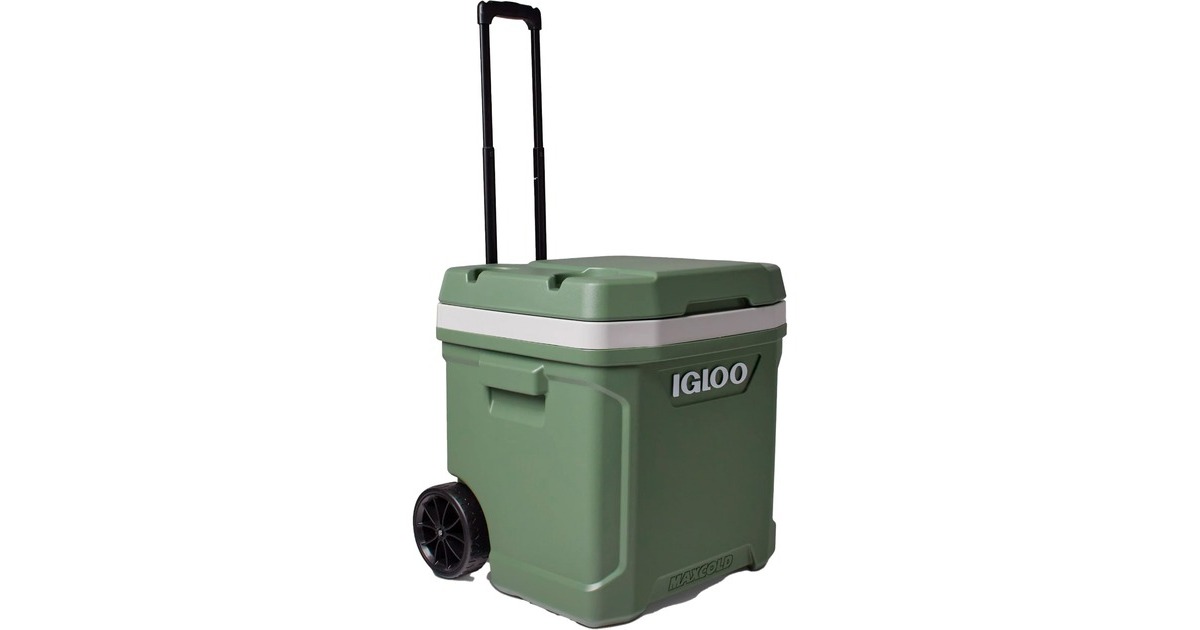 IglooECOCOOL Latitude 60 Roller koelbox  (Groen/wit)