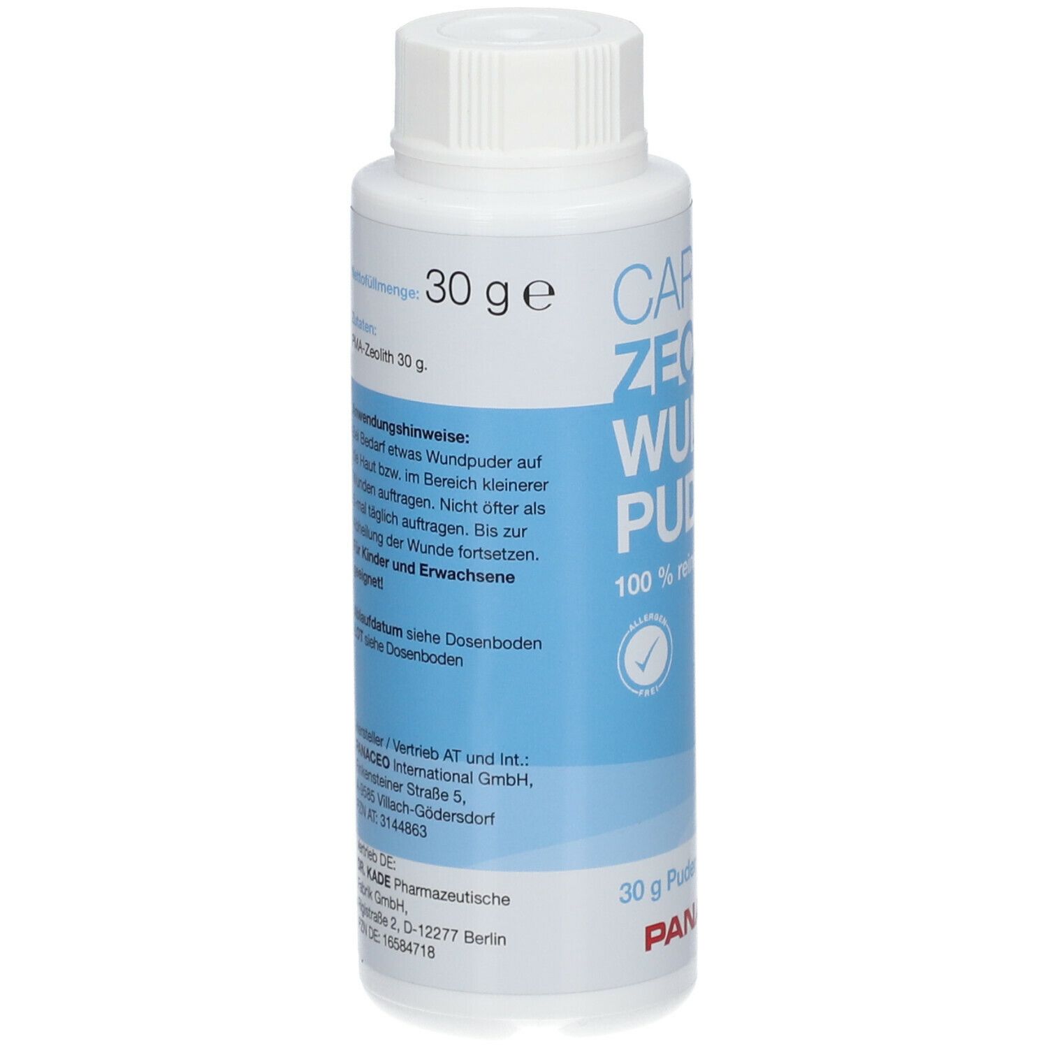 PANACEO CARE ZEOLITH-WUNDPUDER