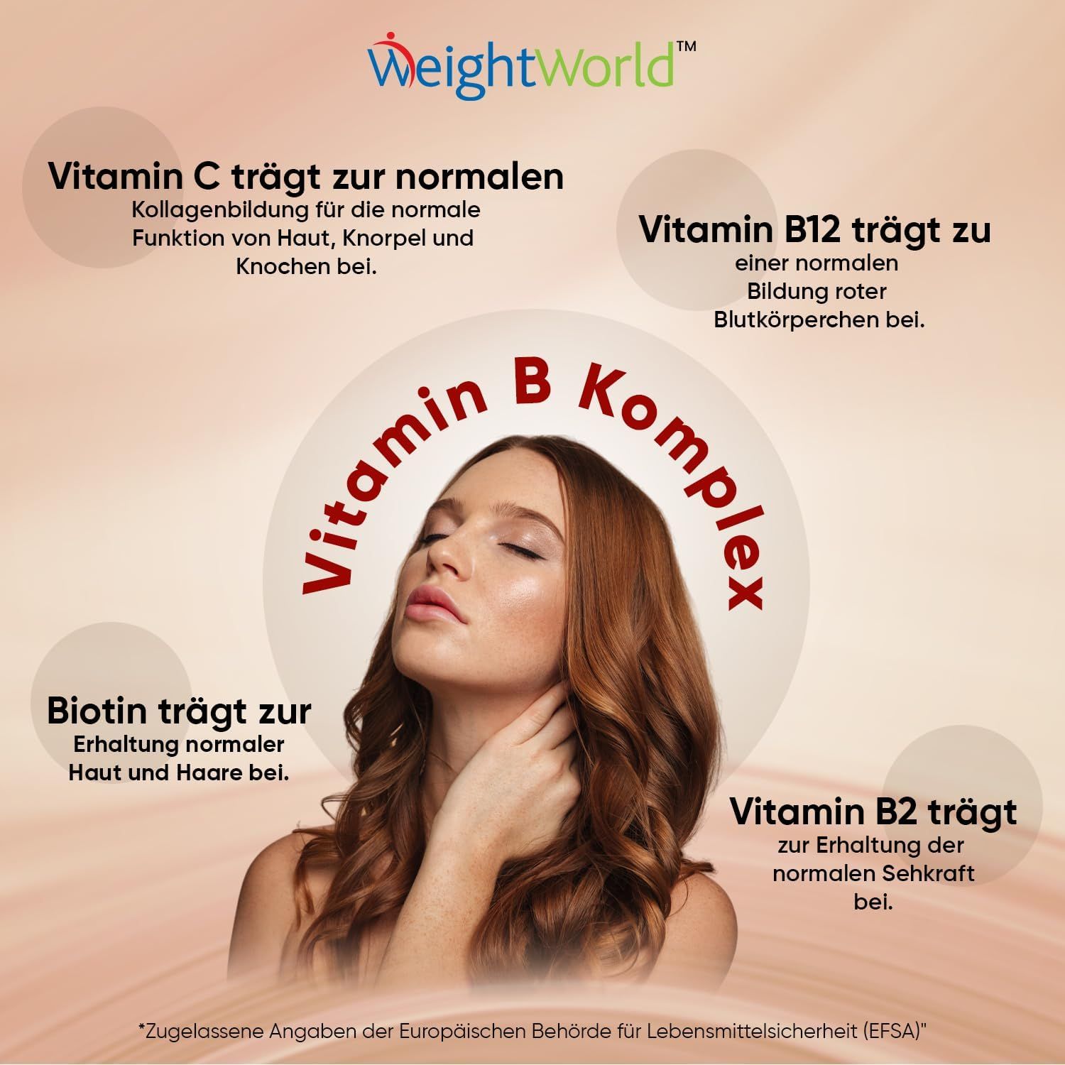 WeightWorld Vitamin B Komplex - Mit Vitamin C