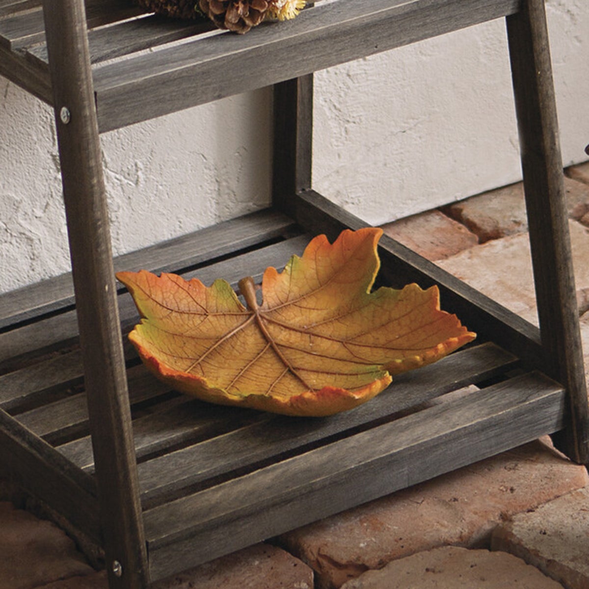 Decoratieve schaal Herfstblad