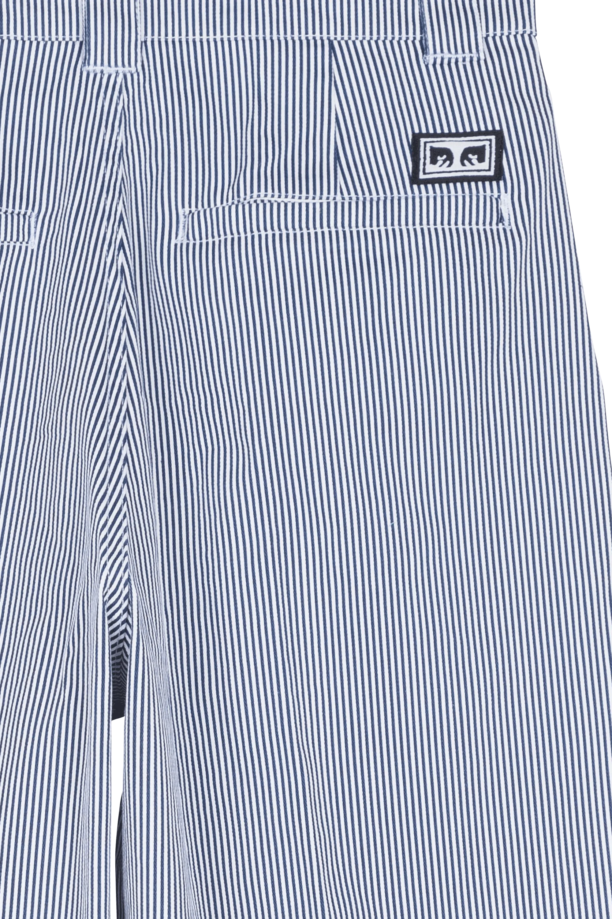 OBEY Pantalon Bleu
