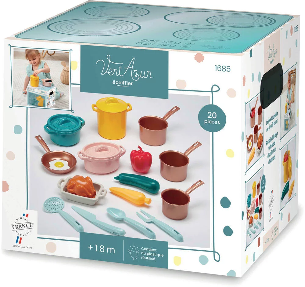 VERT AZUR - SET DE CUISINE