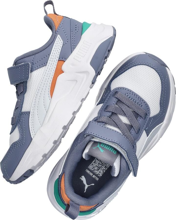 PUMA Kids Lage sneakers Chunky zool Trinity 2 Lt Ac + Inf Multi Leatherlook