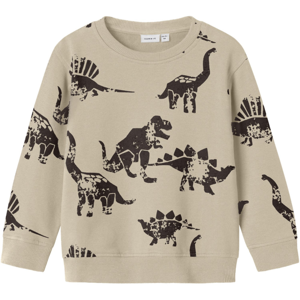Køb Name It Island Fossil Nmmnilaus Ls Nreg Sweat Bru