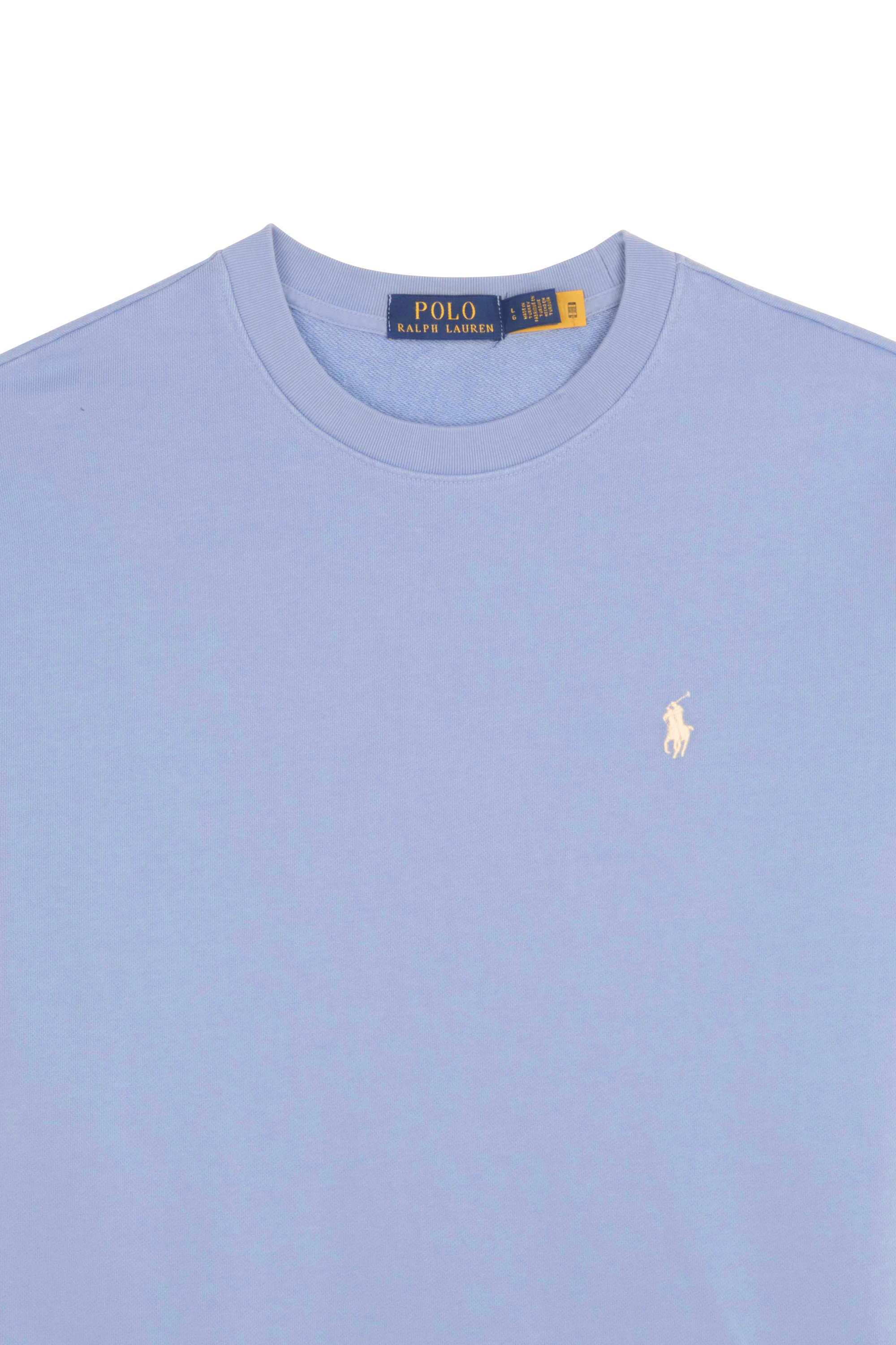 POLO RALPH LAUREN Sweatshirt LOOPBACK TERRY Bleu