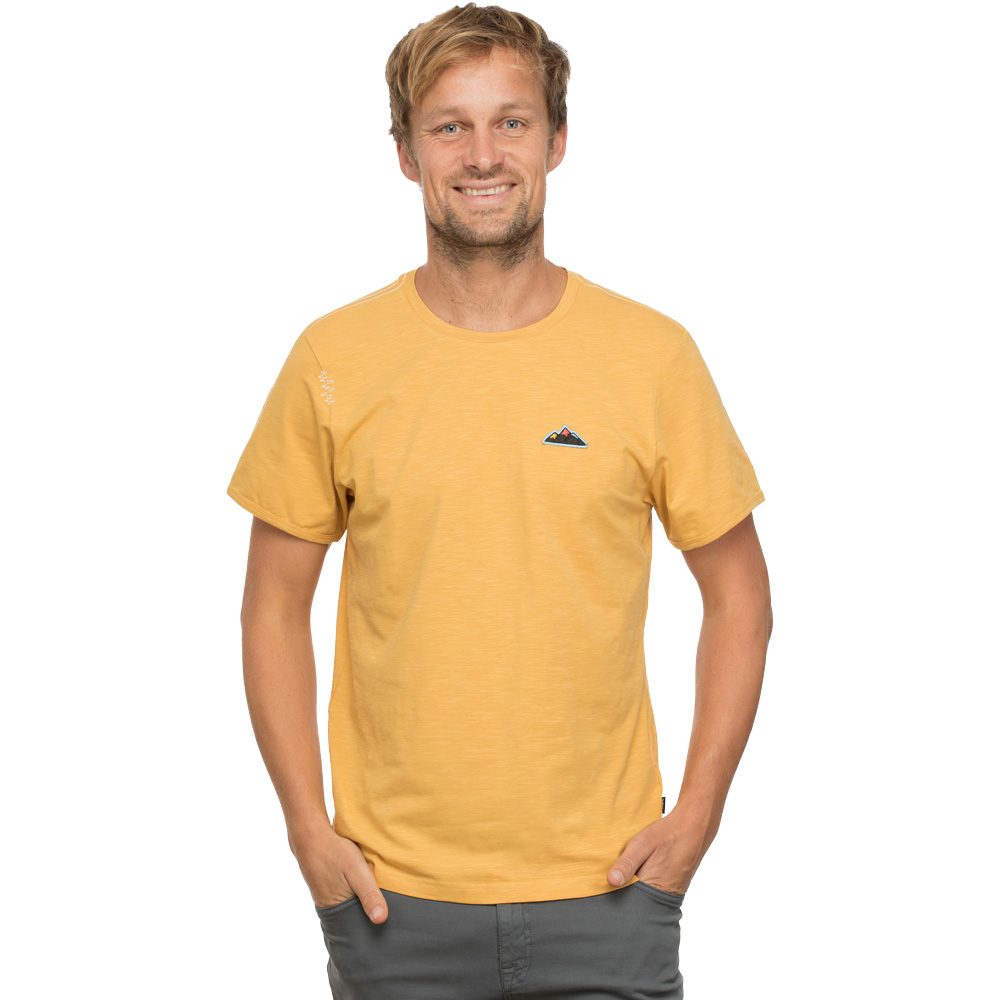 Chillaz Mountain Patch T-Shirt Herren gelb