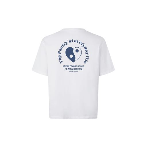 Samsøe Samsøe Sapoetry T-shirt, White Zen, XL