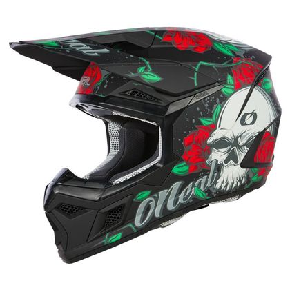 Casque cross O'Neal 3SRS - MELANCIA V24 2024 - Noir / Multicolore