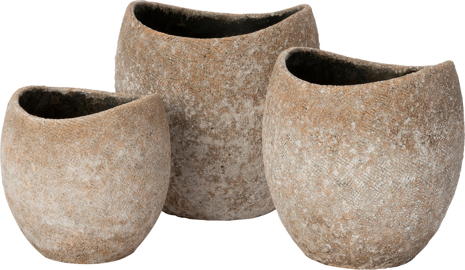 Intratuin bloempot Skye beige D 18 H 17 cm