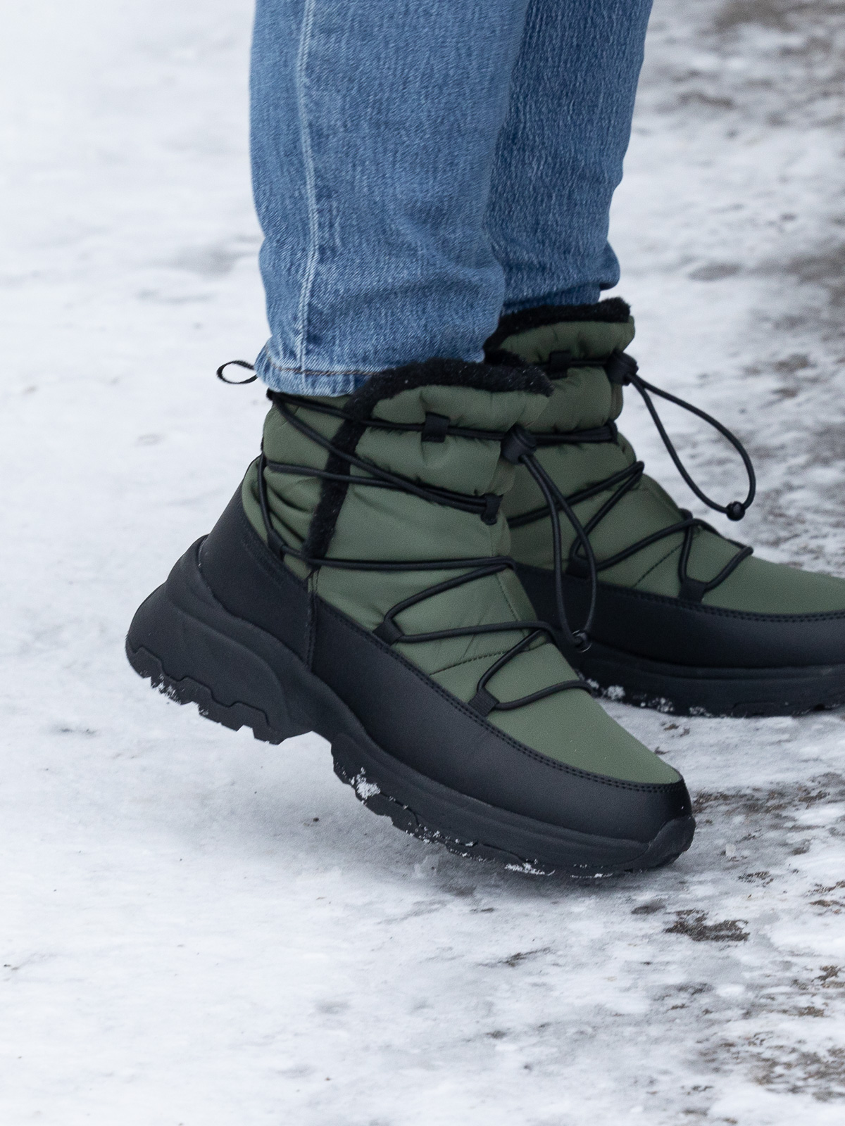 Noodles - Snowrunner Green - Trapes Sko