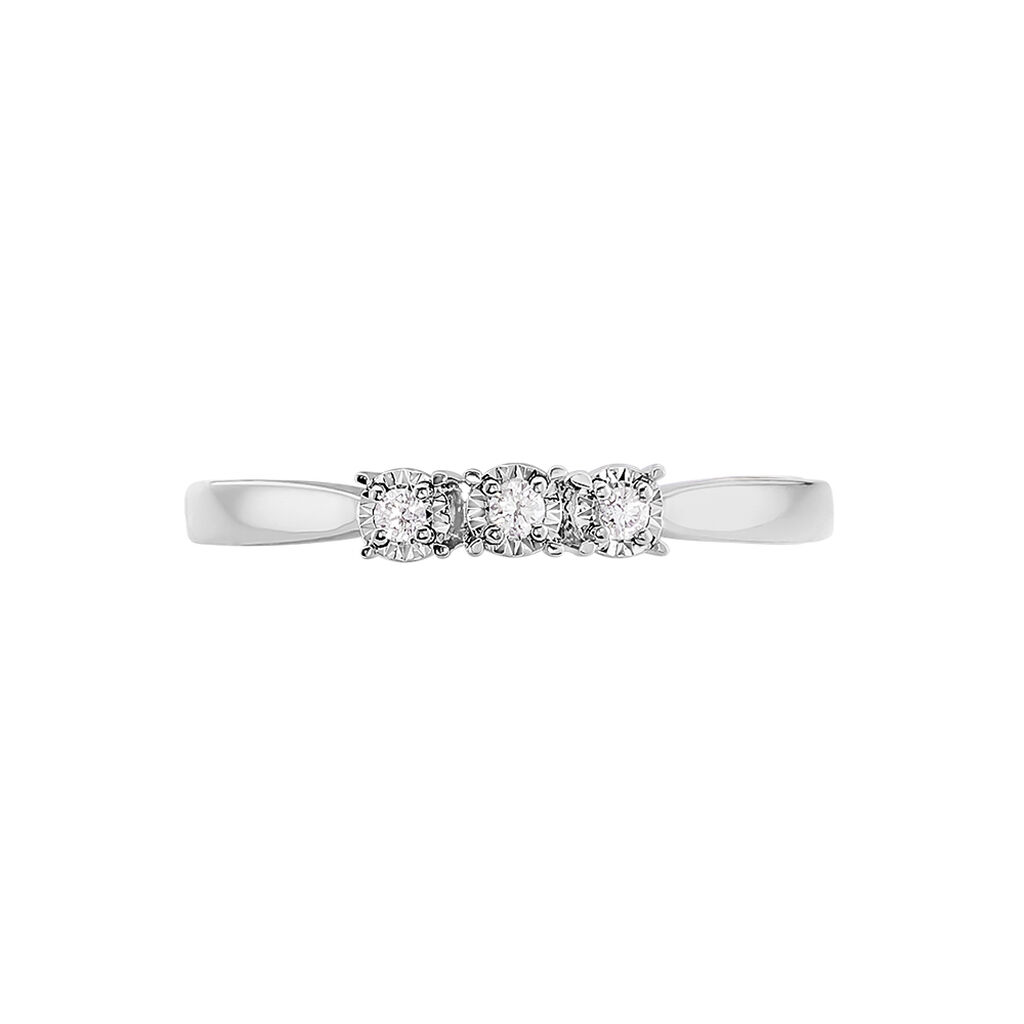 Bague Diamotion Or Blanc Diamant
