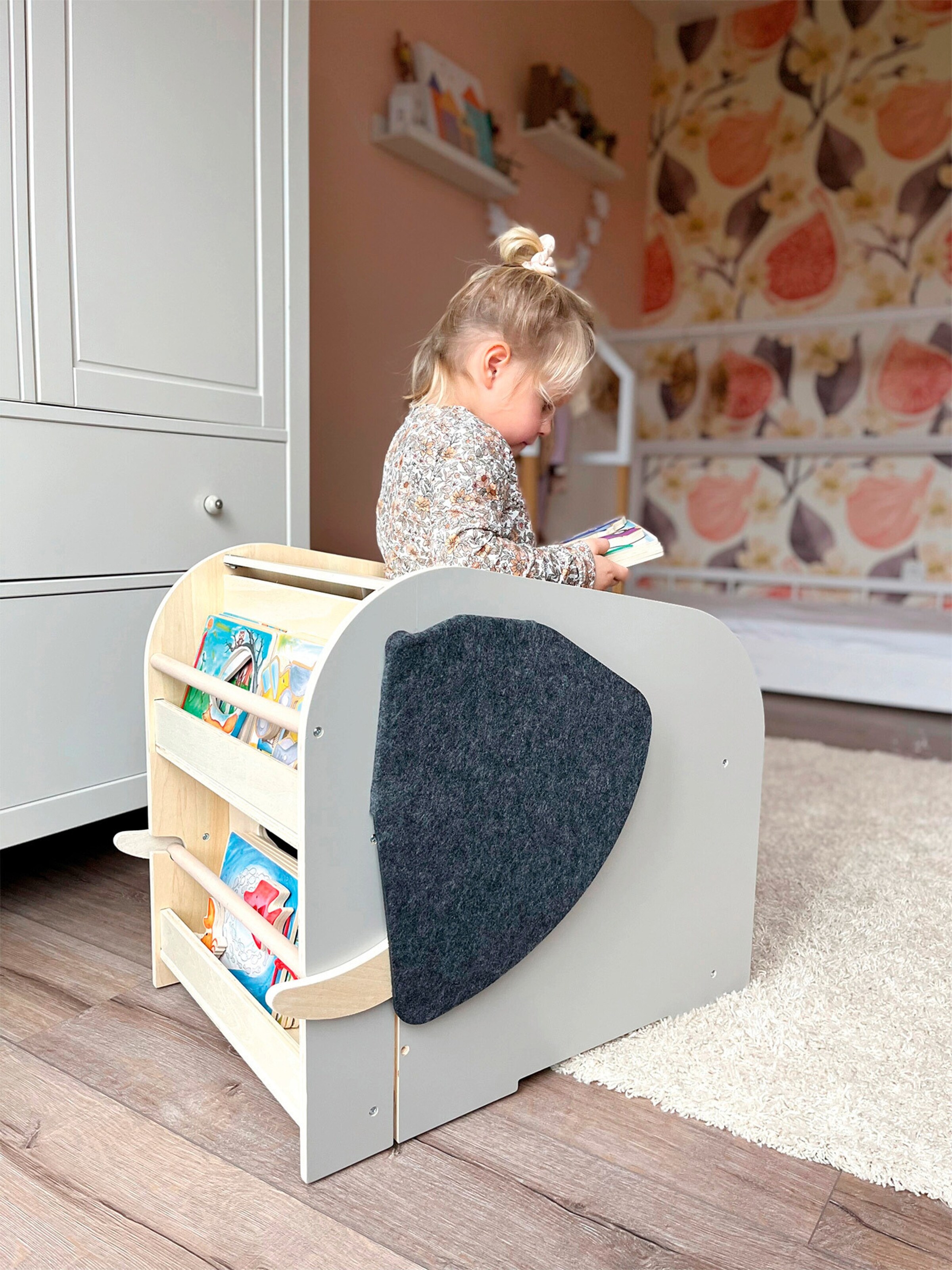 small foot Spielzeugbox mit Sitz und Rollen Elefant Wildlife