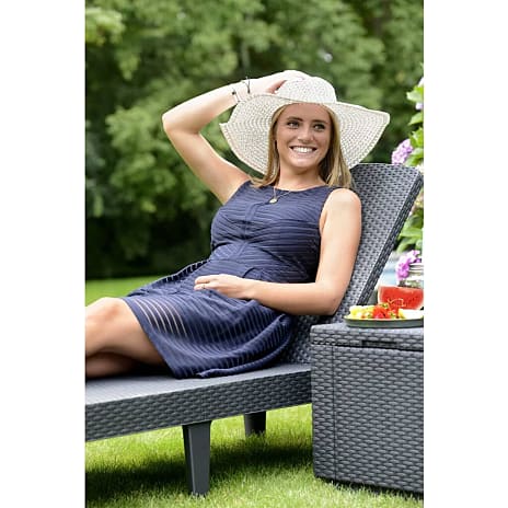 Jaipur Solseng 187 cm - Mørkegrå