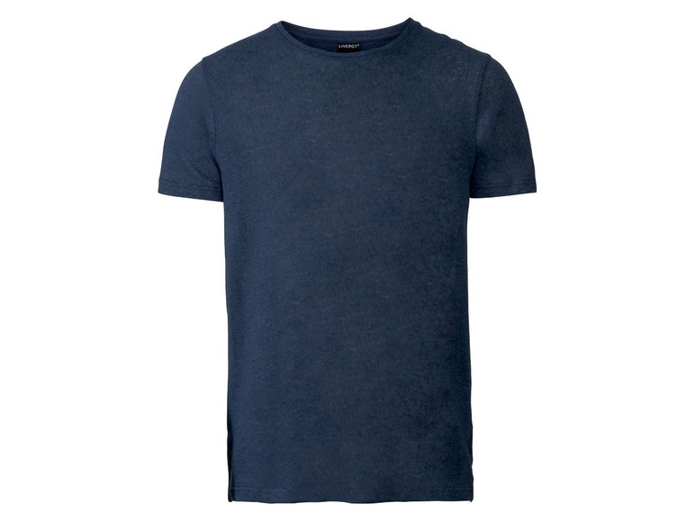 T-shirt voor heren, linnen en katoen