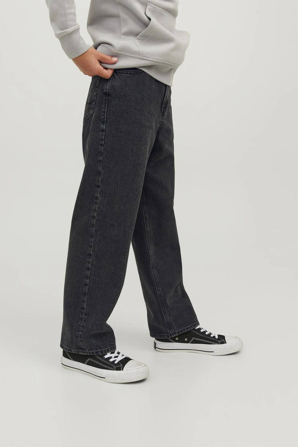 JACK & JONES baggy fit jeans JJIALEX JJORIGINAL black denim