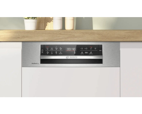 Bosch SPI6YMS14E halfgeïntegreerde vaatwasser, 44,8 x 81,5 x 57,3 cm, voor 10 couverts, 8,5 l inhoud, 43 dB(A) - Compatibel met SMART HOME van hornbach