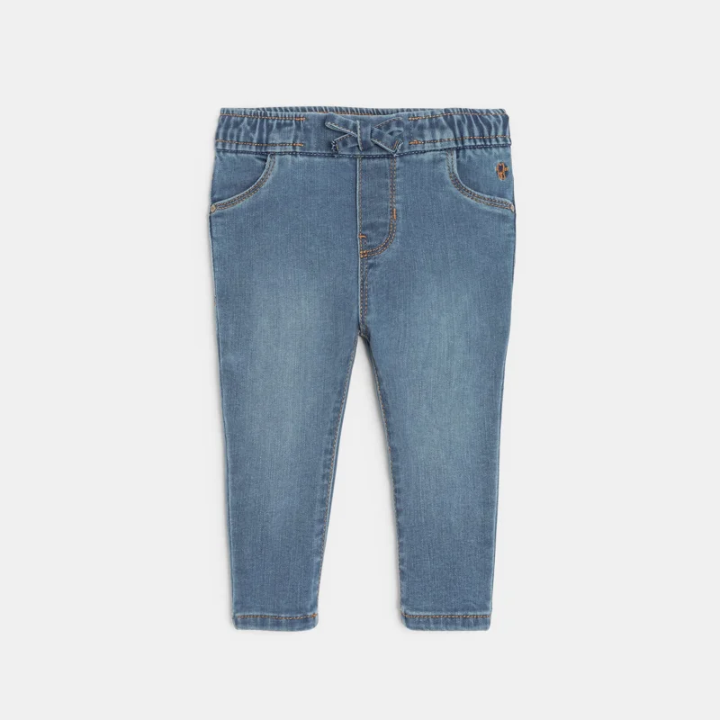 Pantalon tregging bleu bébé fille Bleu