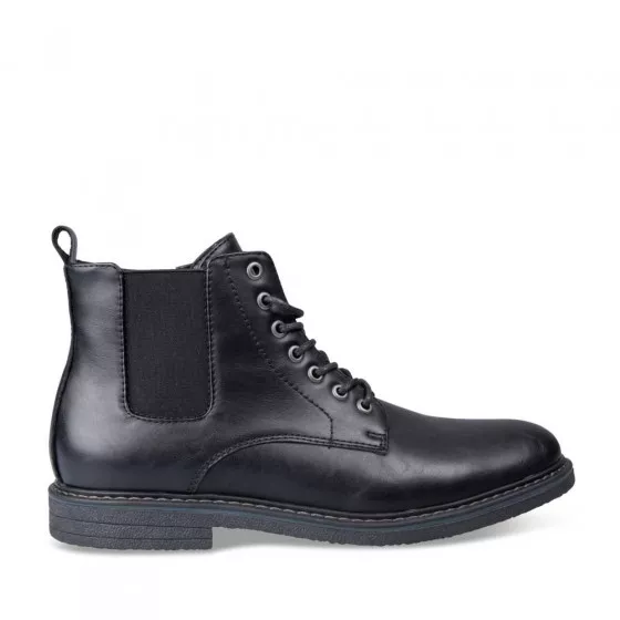 Bottines NOIR DENIM SIDE