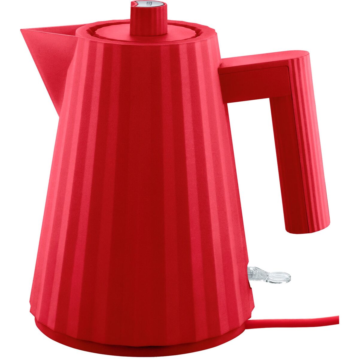 MDL06 Plissé vannkoker 1 liter, rød