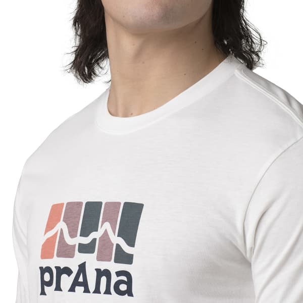 T-shirt PRANA MOUNTAIN LIGHT SS TEE WHITE