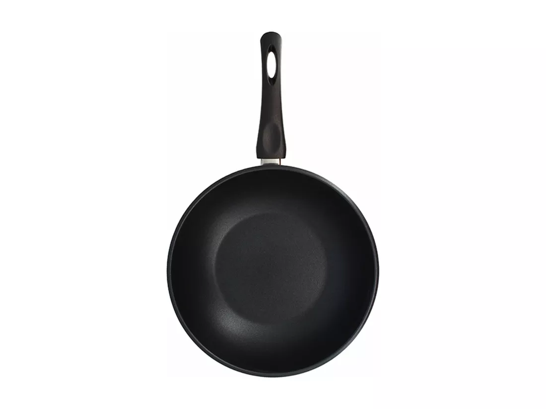 Menastyl - Wok First 28cm En Acier Inoxydable