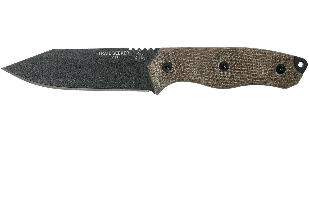 TOPS Knives Trail Seeker TLSR-01 outdoormes, Luis Murillo design
