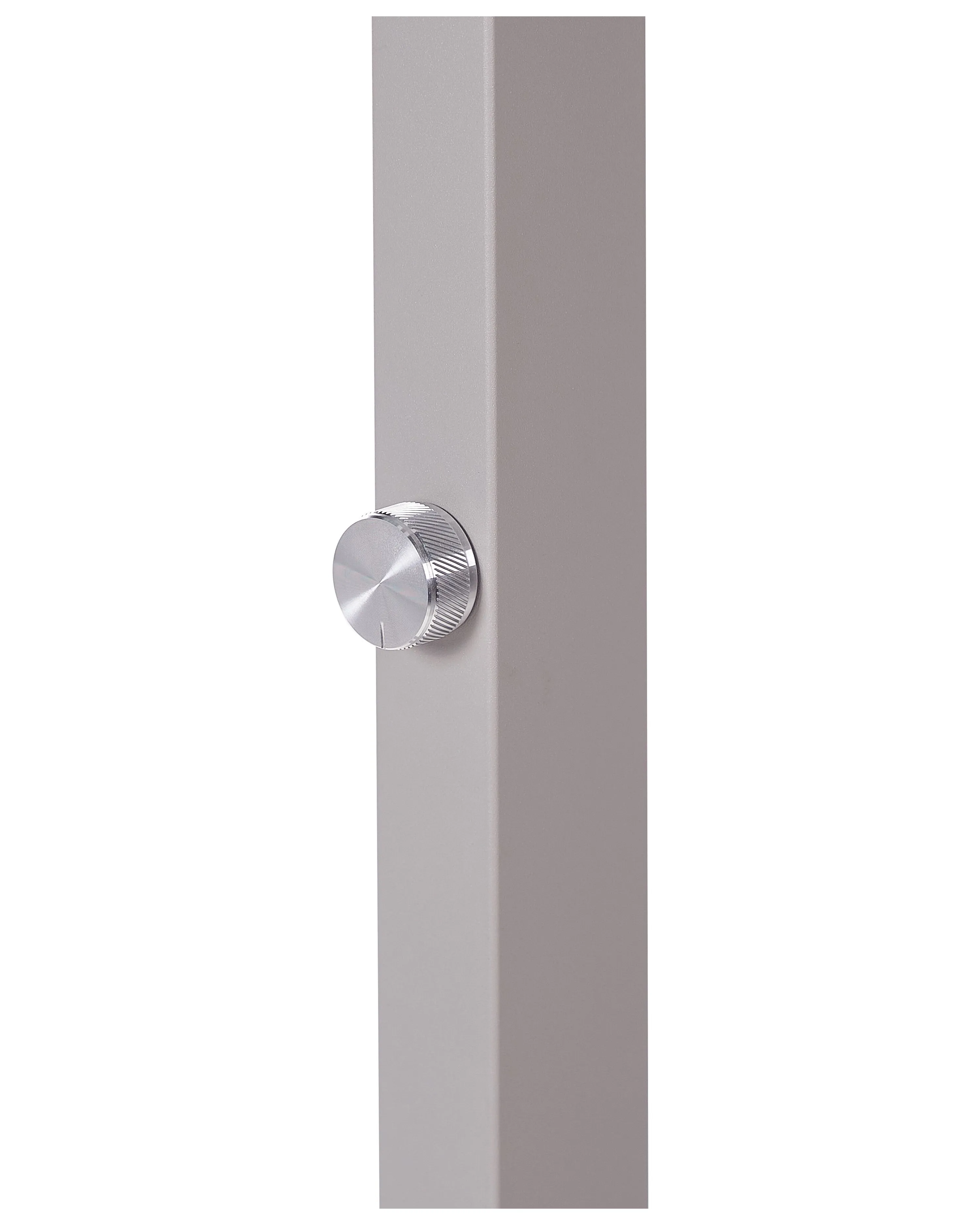 LED staande lamp TAURUS met dimmer Metaal Zilver
