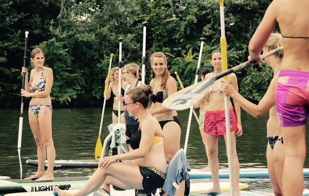 Stand Up Paddling Kurs in Kaub I mydays