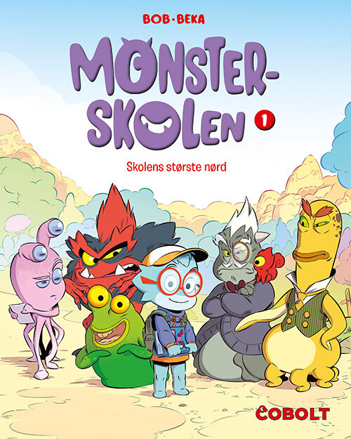Monsterskolen 1 - Skolens Største Nørd - Beka - Bog
