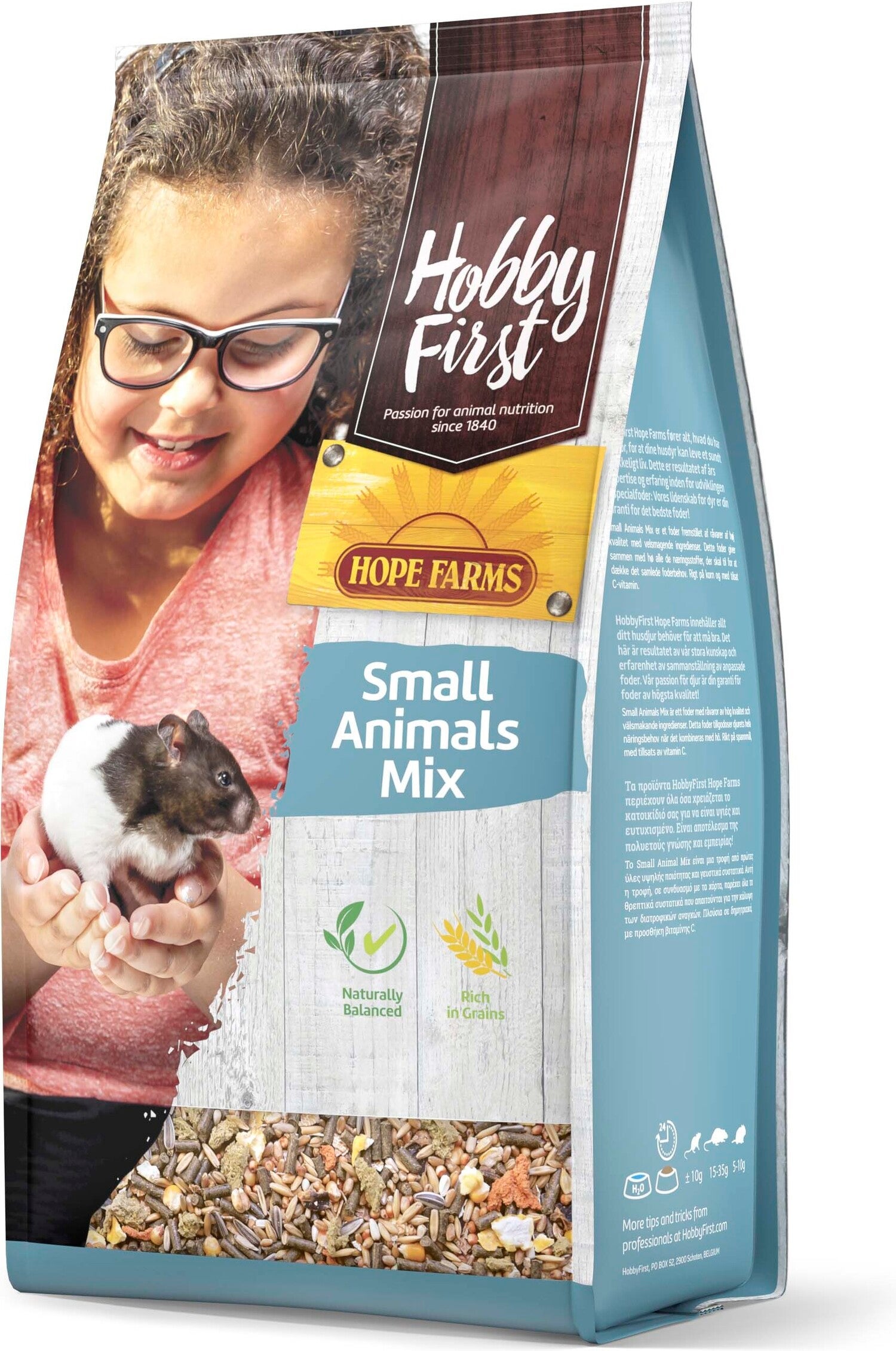 HobbyFirst Hope Farms knaagdiervoer mix 3 kg