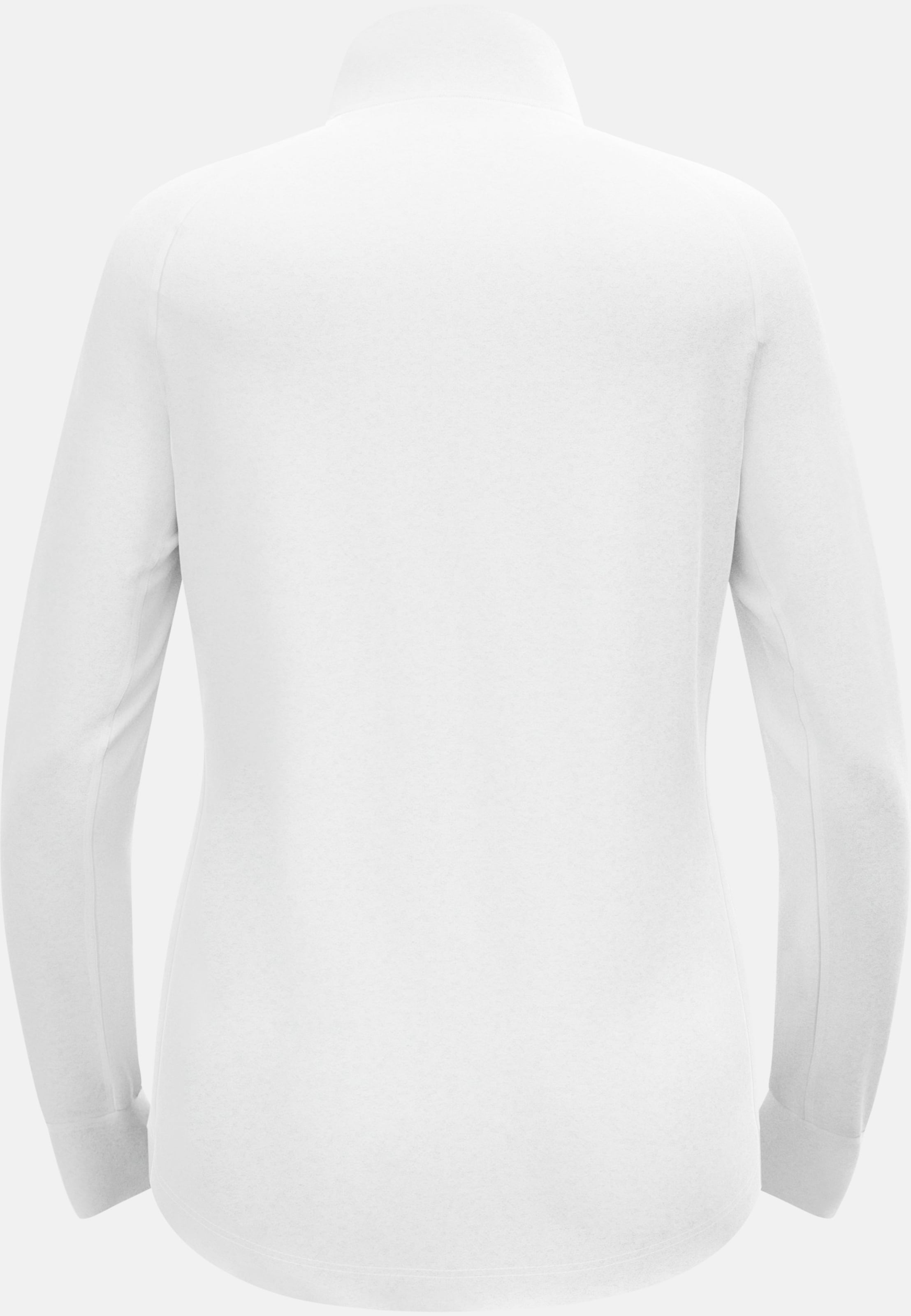 Berra Mid Layer mit Halbreissverschluss in white