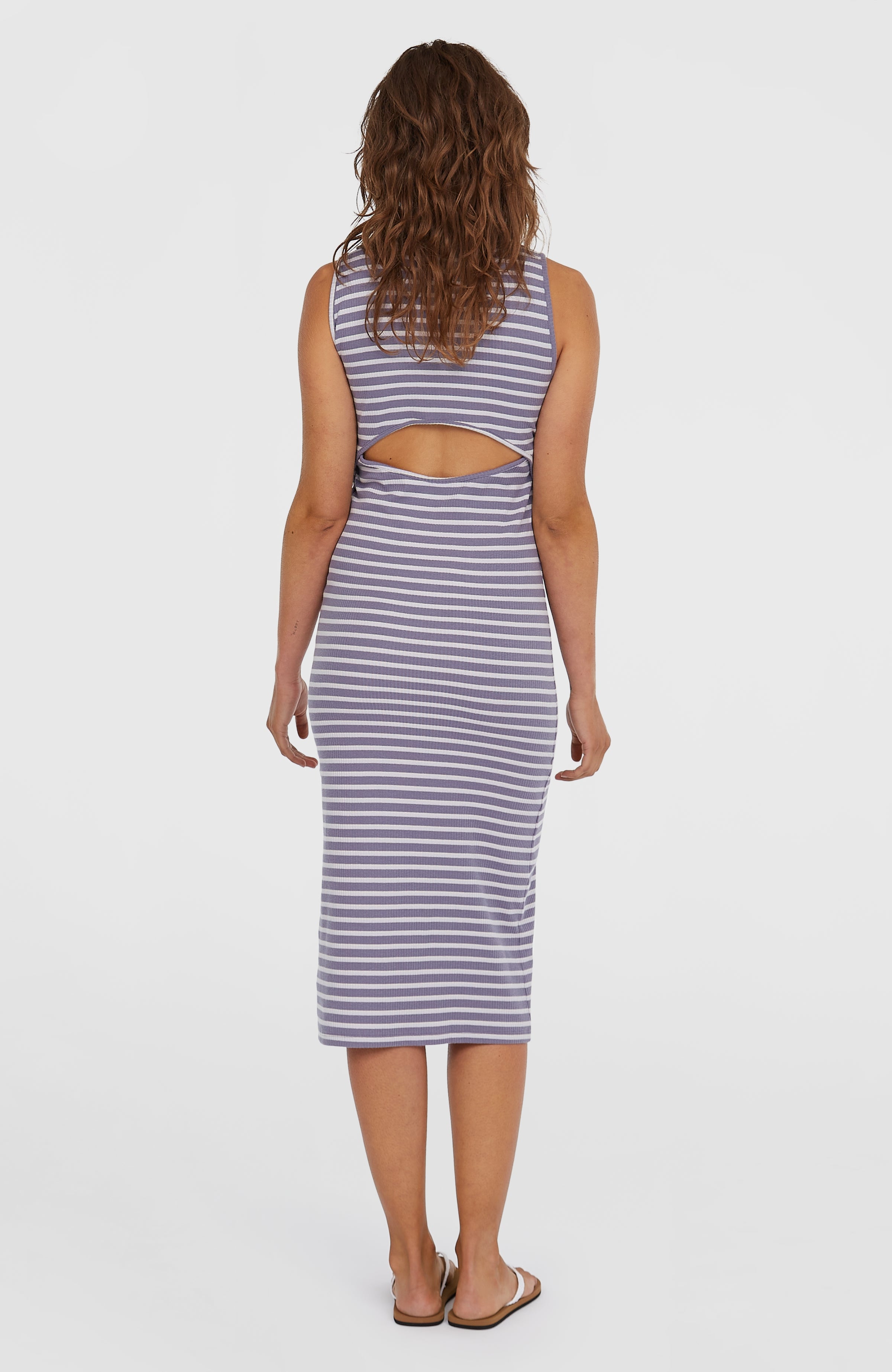 Jess Midi Rib jurk