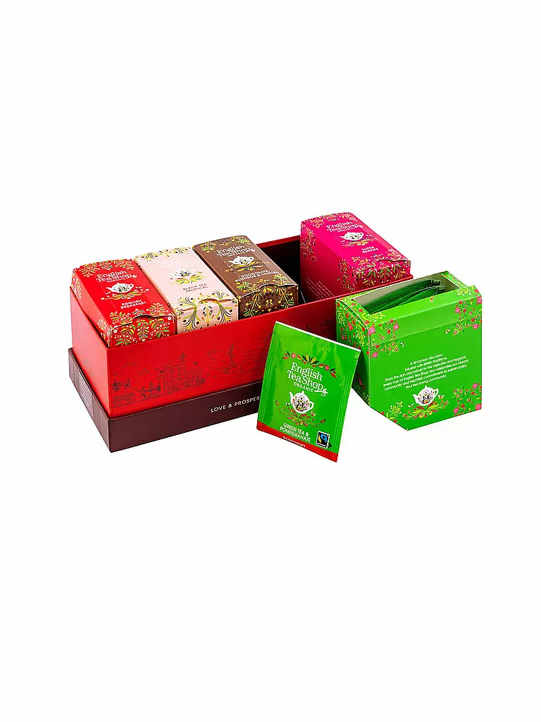 ENGLISH TEA SHOP Tee Set 40 Beutel EVERDAY FAVOUR Bio bunt
